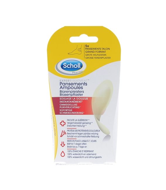 Scholl Pansement Talon Boite de 5