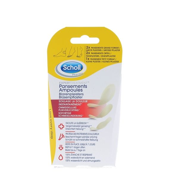 Scholl Pansement Mix Boite de 5