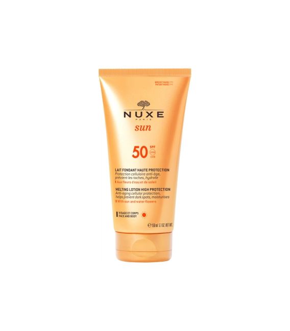 Nuxe Sun Lait Fondant SPF50 150Ml