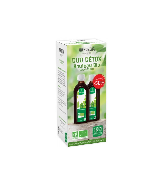 Weleda Jus de Bouleau Bio 2x200Ml