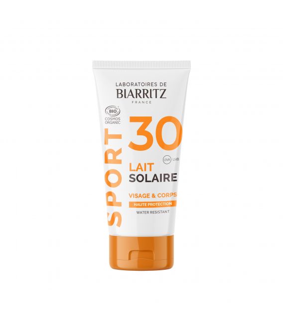 Les Laboratoires de Biarritz Sport Lait Solaire SPF30 50Ml