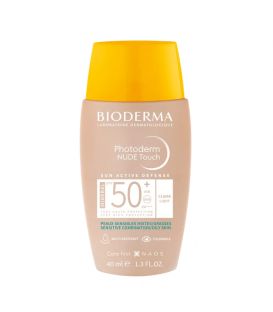 Bioderma Photoderm Nude Touch Teinté Clair SPF50 40Ml