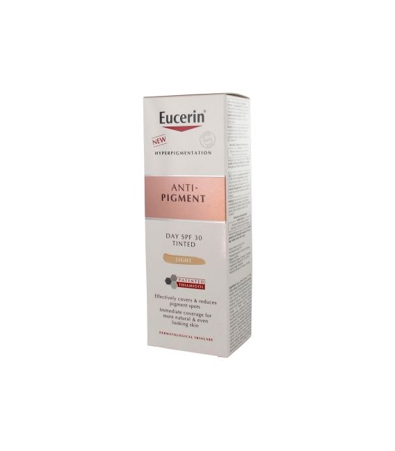 Eucerin Anti Pigment Soin de Jour Teinte Light SPF30 50Ml