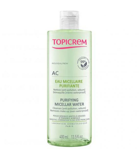 Topicrem AC Eau Micellaire Purifiante 400ML