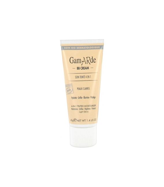 Gamarde BB Crème Soin Teinté 4 en 1 Peaux Claires 40Ml