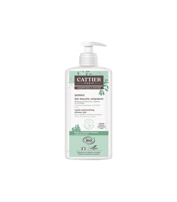 Cattier Gel Douche Relipidant 500Ml