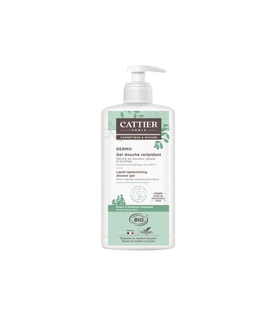 Cattier Gel Douche Relipidant 500Ml