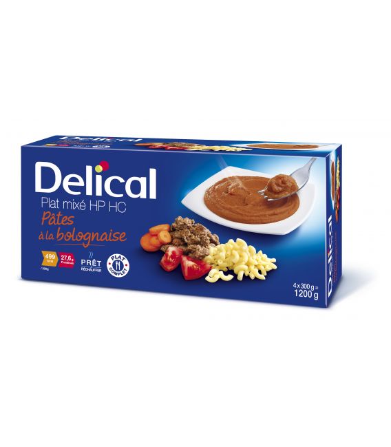 Délical Nutra Mix Pates Bolognaises 4x300 Grammes