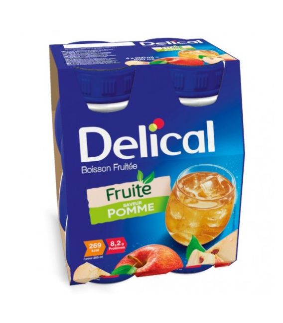 Délical Boisson Pomme 4x200Ml