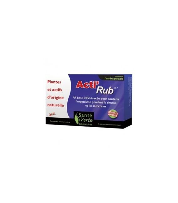 Santé Verte Acti'Rub 15 Sachets pas cher