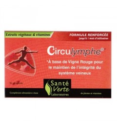 Santé Verte Circulymphe Jambes Lourdes 30 Comprimés