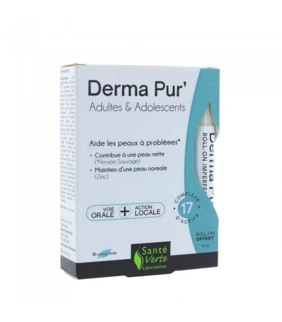 Santé Verte Derma pur Kit Peaux à Problèmes pas cher