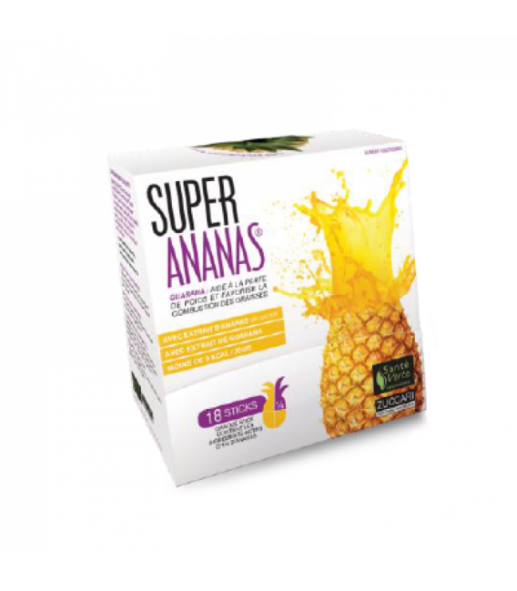 Santé Verte Super Ananas 18 Sticks pas cher