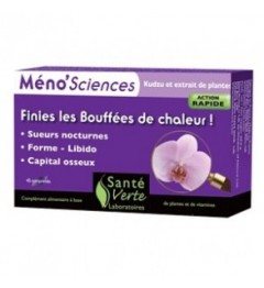 Santé Verte Meno'Sciences Bouffées de Chaleur 45 Comprimés