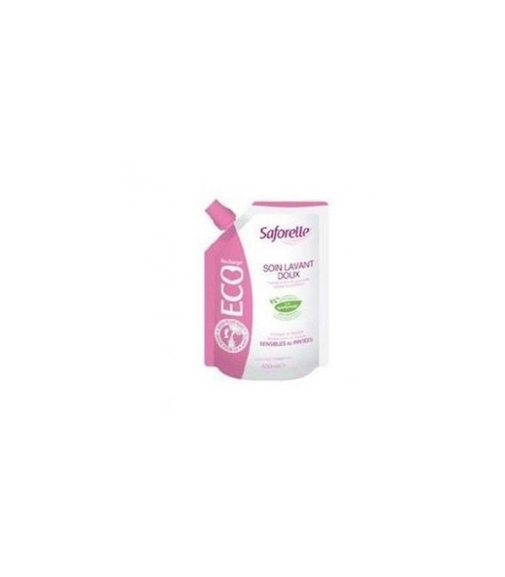 Saforelle Soin Lavant Doux Ecorecharge 400Ml pas cher