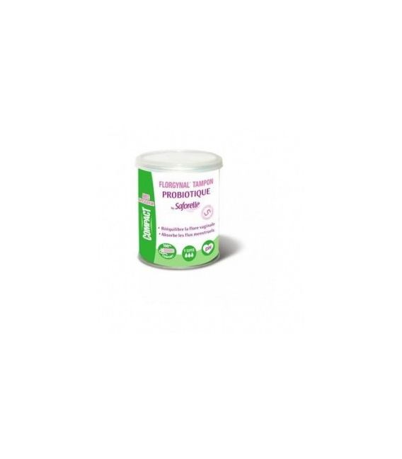 Florgynal Probiotique Tampon Avec Applicateur Super Boite de 9
