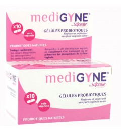 Medigyne Gelules Vaginal Boite de 10 pas cher