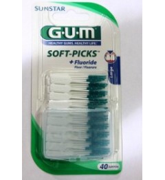 Gum Soft Picks Large Batonnets Boite de 40 pas cher