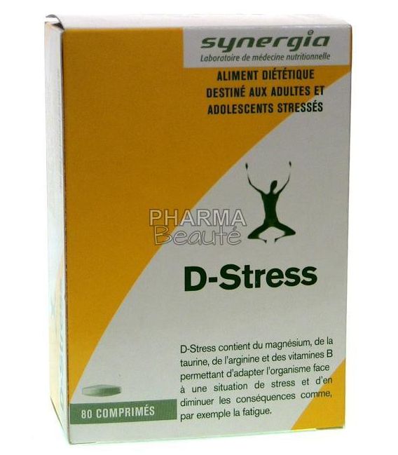 Synergia D-Stress 80 Comprimés pas cher