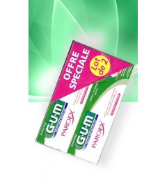 GUM Dentifrice Gel Paroex 2x75ml