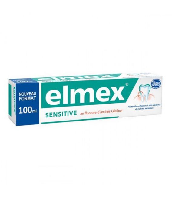 Elmex Dentifrice Sensitive Dents Sensibles 100Ml pas cher