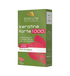 Biocyte Keratine Forte 1000Mg 40 Gélules