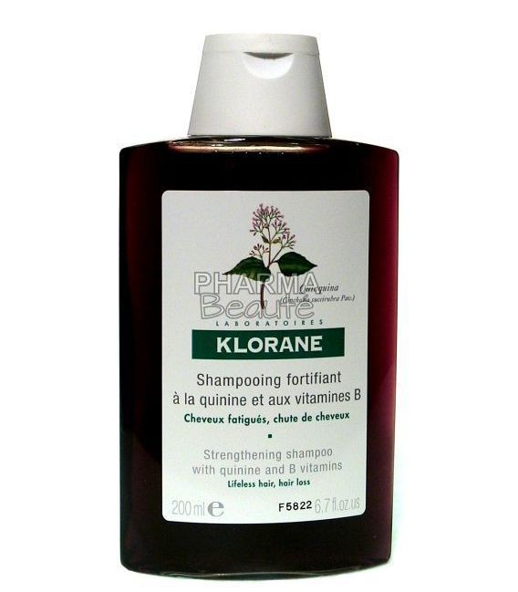 Klorane Shampoing Fortifiant à la Quinine 200ml pas cher