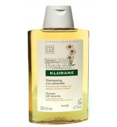 Klorane Shampoing Cheveux Blonds à la Camomille 200ml