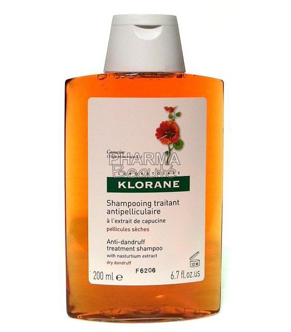 Klorane Shampoing Anti-Pelliculaire à la Capucine 200ml pas cher