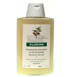 Klorane Shampoing Volumateur au Lait d'Amande 200ml