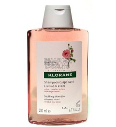 Shampoing Klorane Apaisant à l'Extrait de Pivoine 200ml