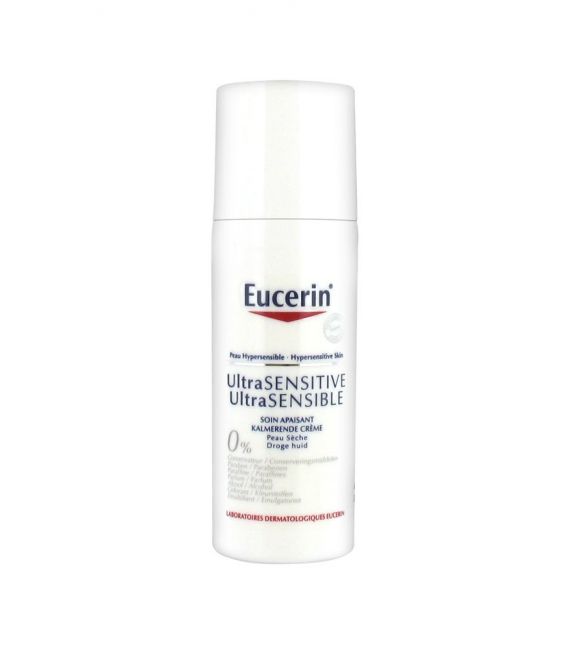 Eucerin Ultrasensible Soin Apaisant Peaux Sèches 50Ml, Eucerin