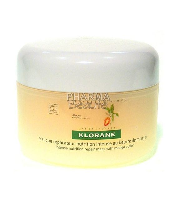 Klorane Masque Réparateur Intense Nutrition au Beurre de Mangue