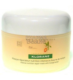 Klorane Masque Réparateur Intense Nutrition au Beurre de Mangue