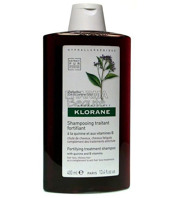 Klorane Shampoing Fortifiant à la Quinine 400ml pas cher