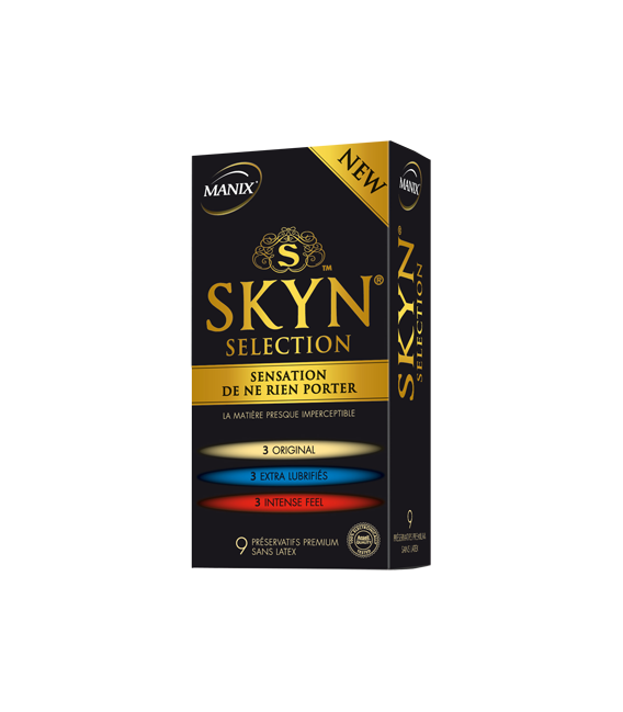 Manix Préservatif Skyn Sélection Boite de 9 pas cher