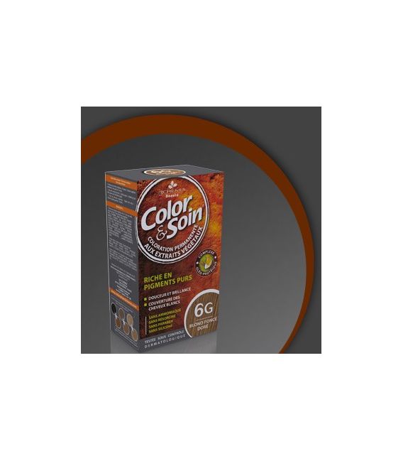 Color & Soin Coloration Blond Foncé Doré 6G