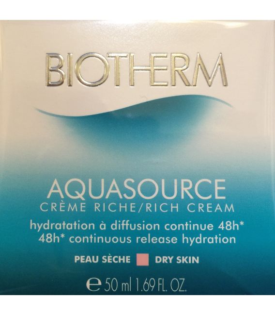 Biotherm Aquasource Crème Peaux Sèches 50Ml