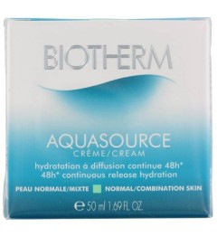 Biotherm Aquasource Crème Peaux Normales et Mixtes 50Ml