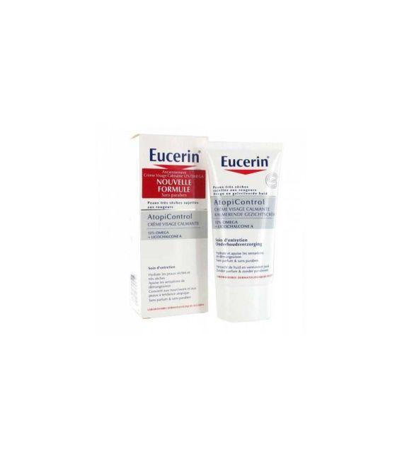 Eucerin Atopi Control Crème Visage Calmante 50Ml, Eucerin Atopi