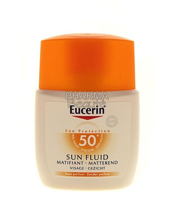 Eucerin Sun Protection SPF50+ Matifiant Visage 50ml pas cher