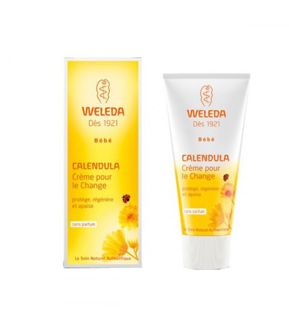 Weleda Crème pour le Change Bébé au Calendula 75 ml