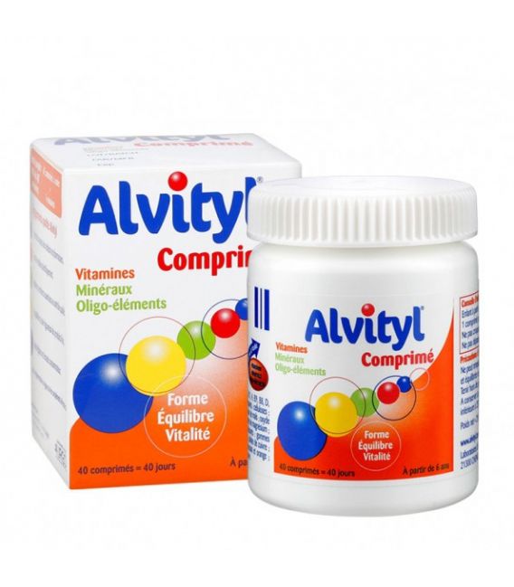 Alvityl à Avaler 40 Comprimés