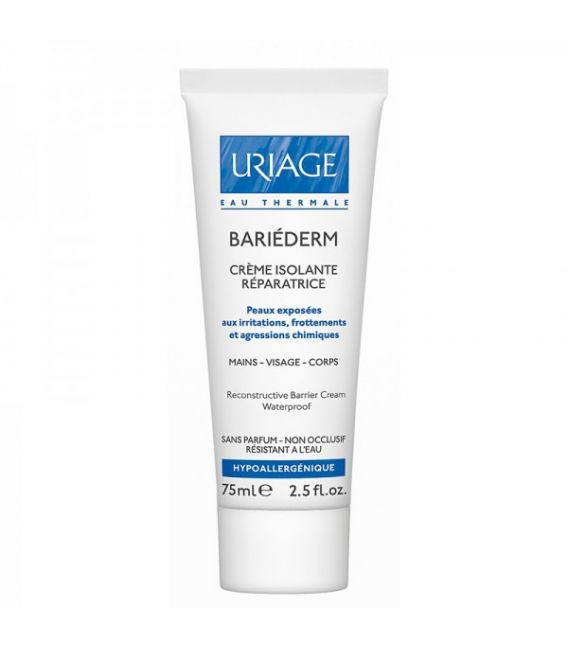 Uriage Bariéderm Crème Isolante Réparatrice 75ml