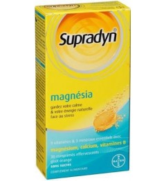 Supradyn Magnésia 30 Comprimés Effervescent