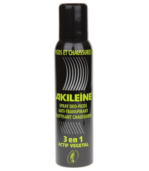 Akileine Spray Noir Pieds et Chaussures 150ml