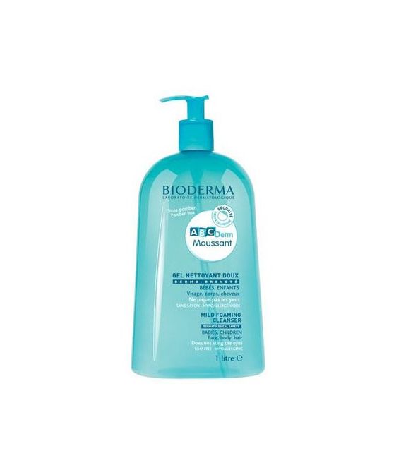 Bioderma ABCDerm Gel Moussant 1L