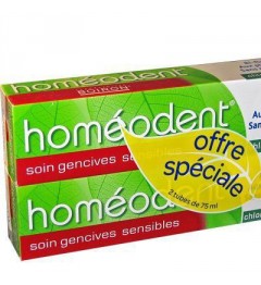 Homéodent Chlorophylle Soin Gencives 75ml Lot de 2