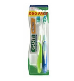 Gum Activital Brosse à Dents Medium Lot de 2