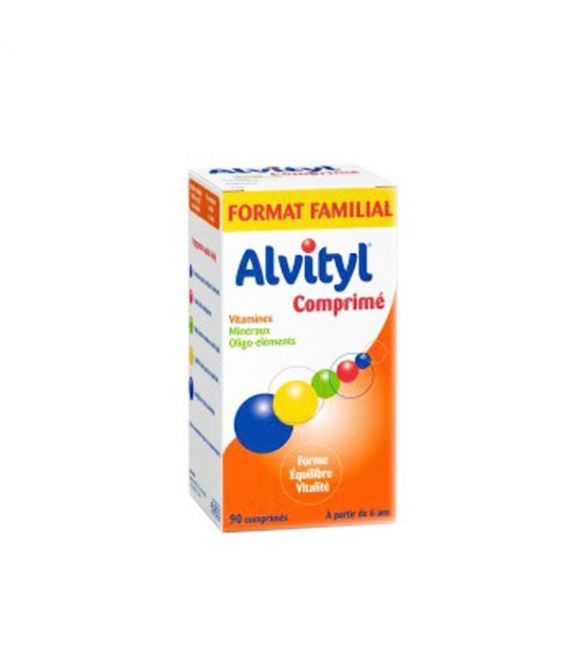 Alvityl Vitalité à Avaler 90 Comprimés